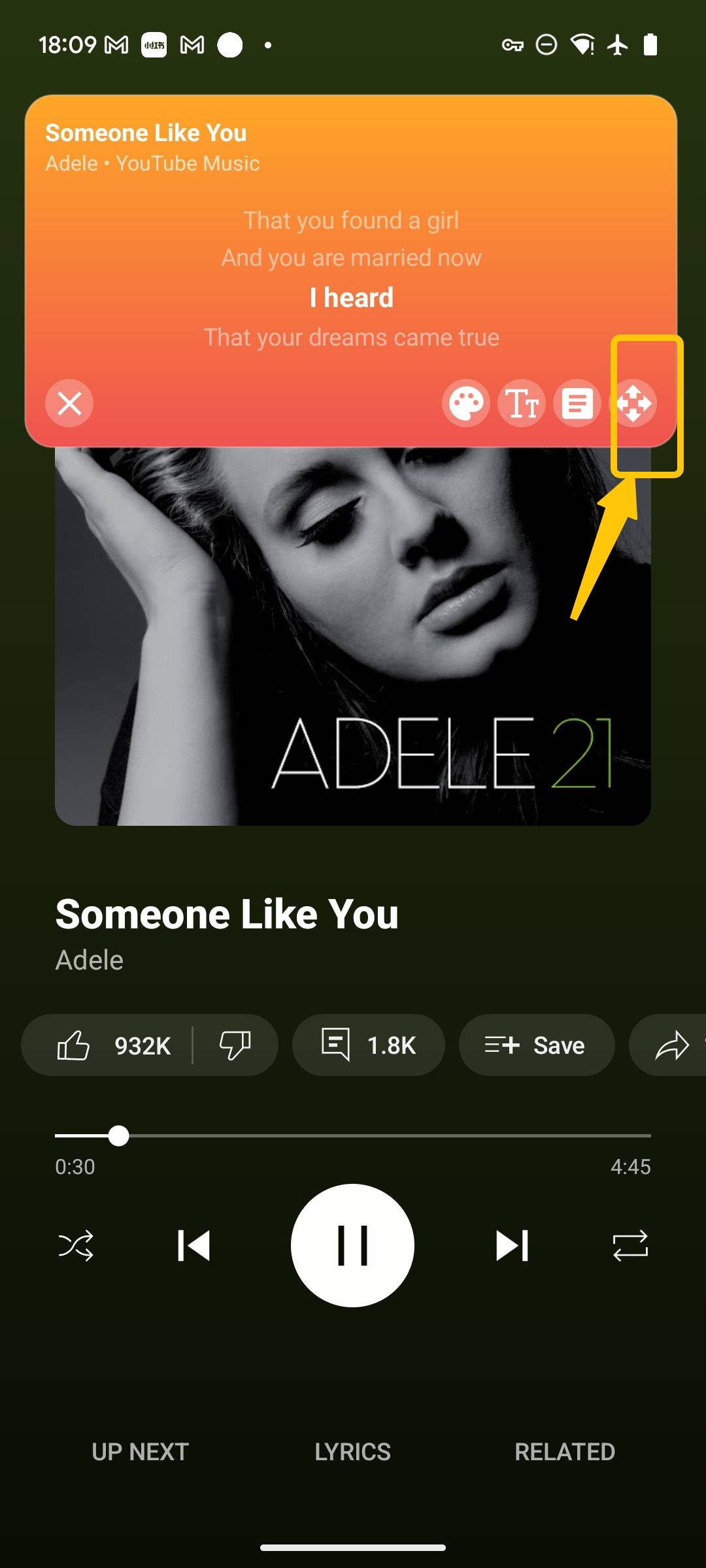 Step 5: Move and resize